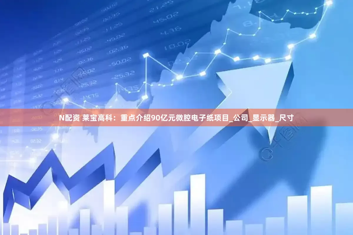 N配资 莱宝高科：重点介绍90亿元微腔电子纸项目_公司_显示器_尺寸