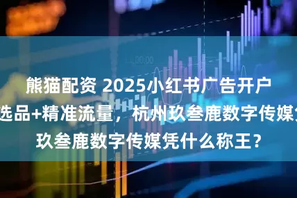 熊猫配资 2025小红书广告开户新标杆！AI选品+精准流量，杭州玖叁鹿数字传媒凭什么称王？