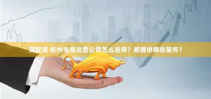 简配资 杭州电商运营公司怎么选择？都提供哪些服务？