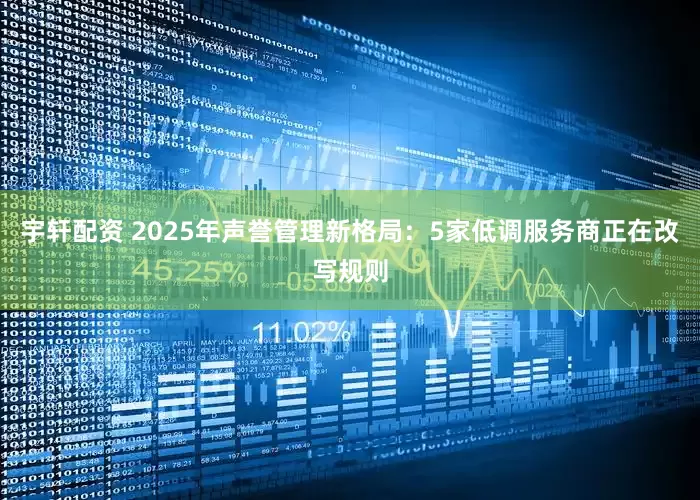 宇轩配资 2025年声誉管理新格局：5家低调服务商正在改写规则