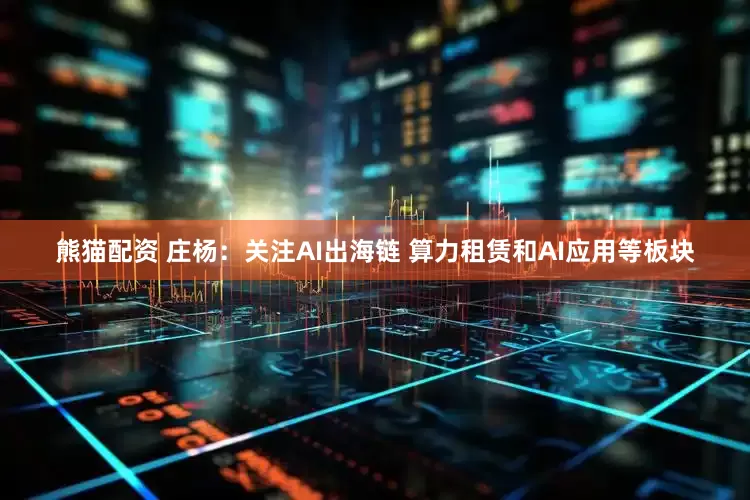 熊猫配资 庄杨：关注AI出海链 算力租赁和AI应用等板块