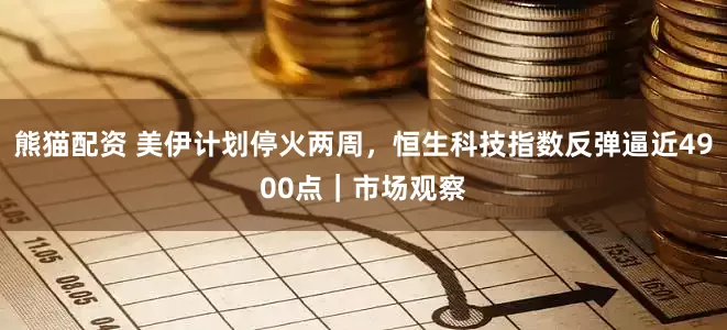 熊猫配资 美伊计划停火两周，恒生科技指数反弹逼近4900点｜市场观察